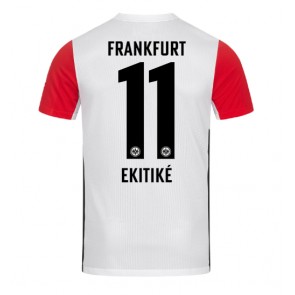 Billiga Eintracht Frankfurt Hugo Ekitike #11 Hemmatröja 2024-25 Kortärmad